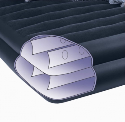 Надувная кровать Pillow Rest Raised Comfort с встроенным насосом
